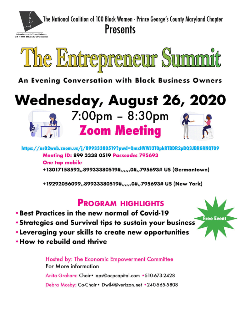 The Entrepreneur Summit An Evening Conversation with Black Business